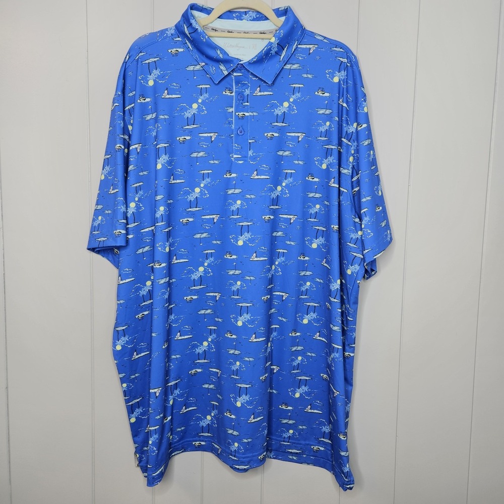 Walter Hager II Golf Shirt Polo Size‎ 2XLT